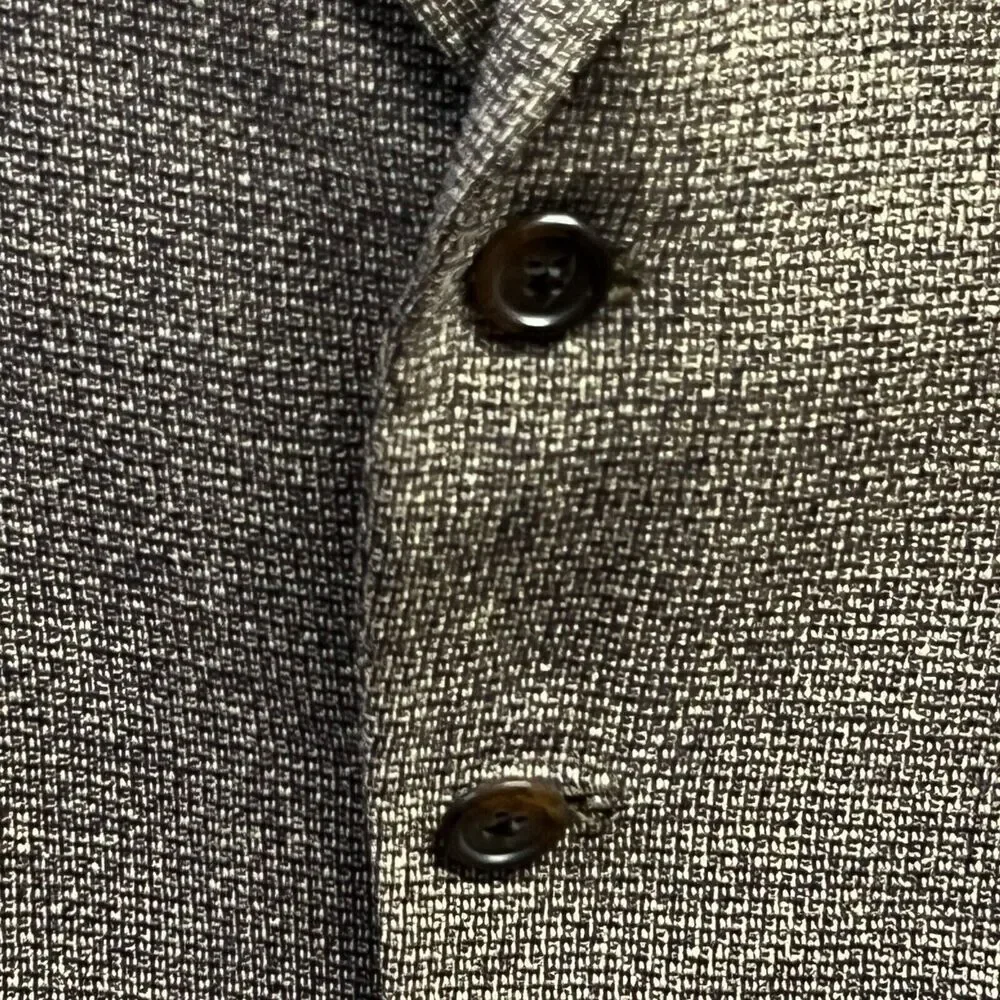 Bowdon Classic Sport Coat Von Maur‎ Tweed 44 Short 2 Button USA Vent Pockets